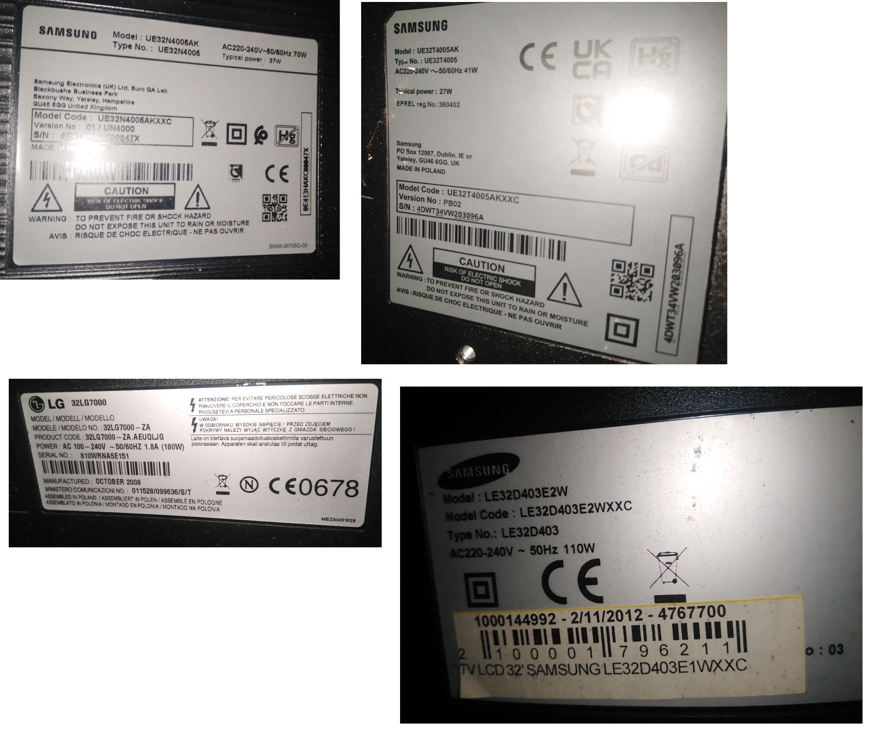 10 tvs vários tamanhos,avariadas