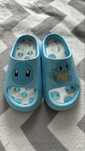 Niebieskie klapki pokemon pokemony squirtle cropp 36
