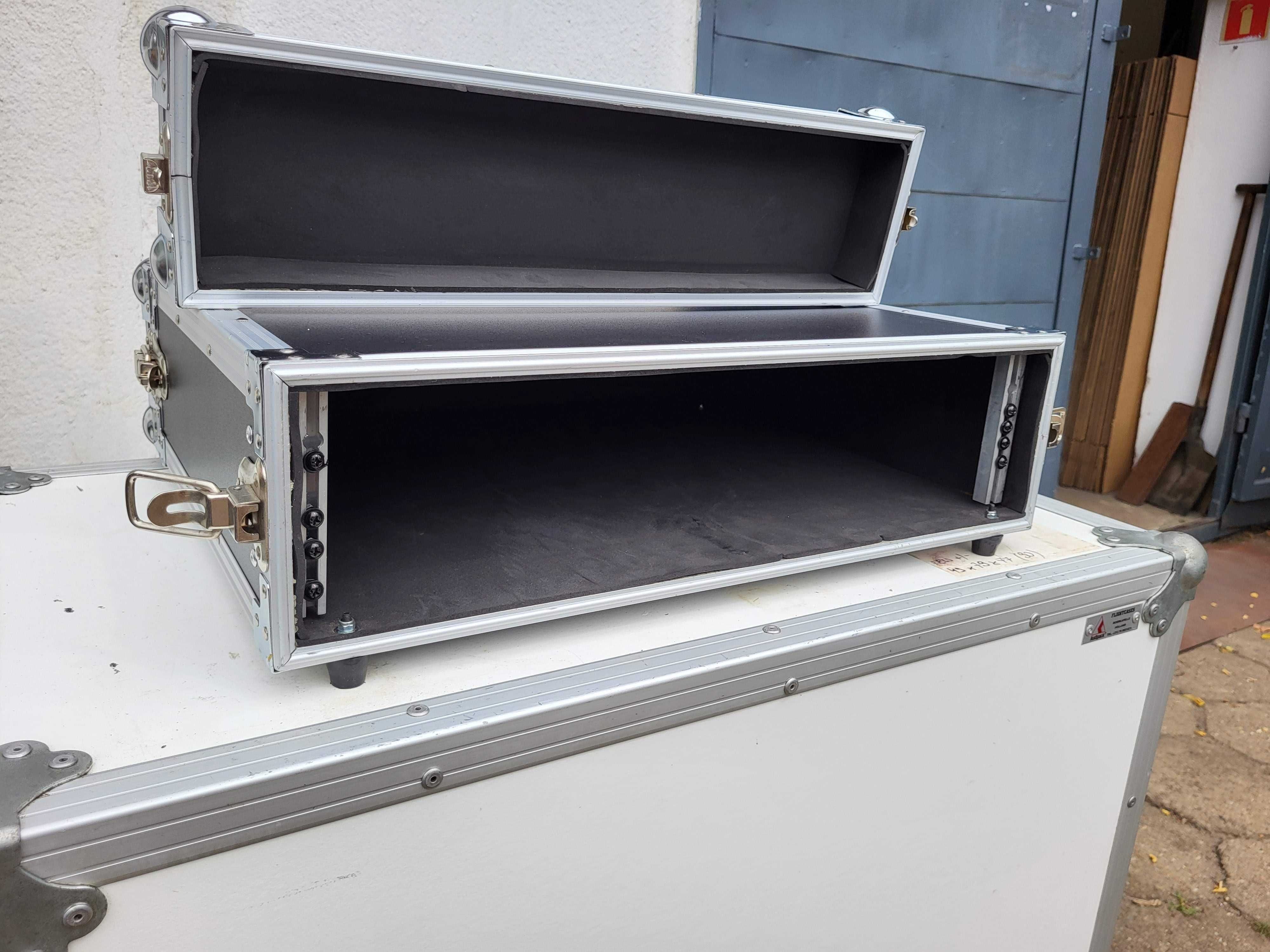 RACK 2U 1x szyna 39cm do klapy case  flightcase, kejs FAKTURA 2