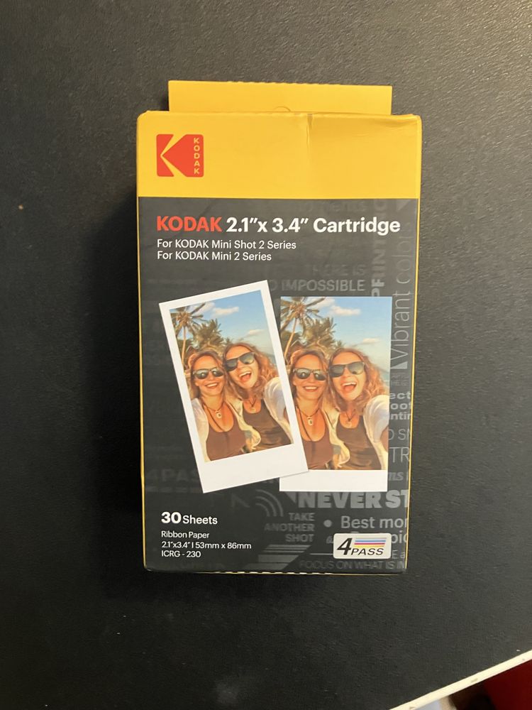 Cartridge Kodak 2.1x3.4 for kodak mini shot