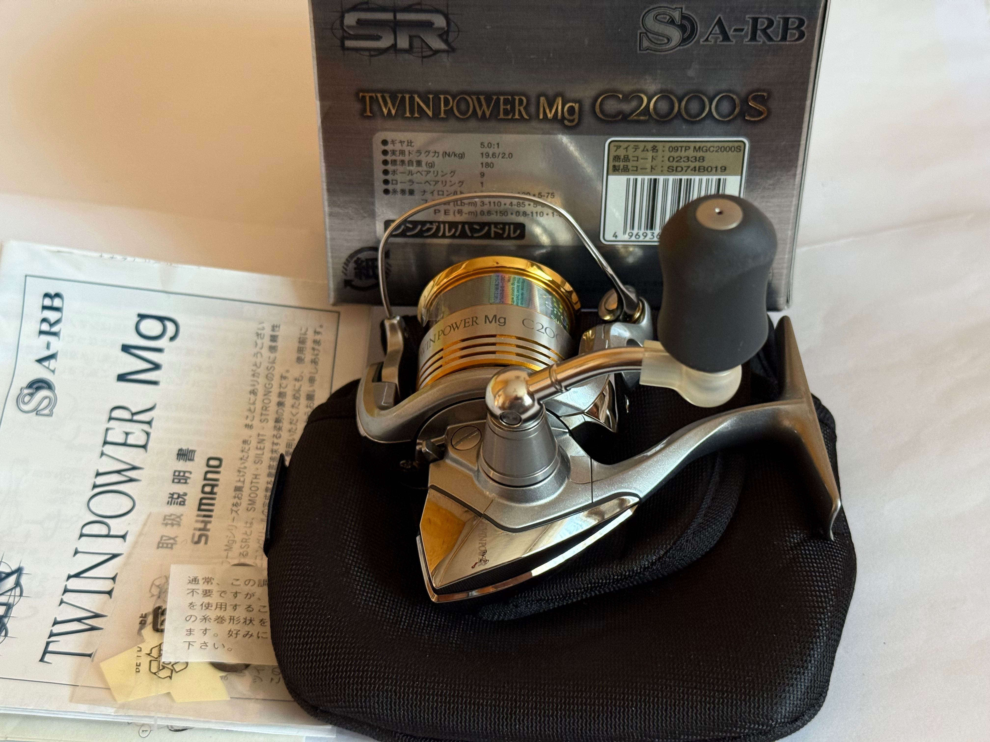OKAZJA! Shimano 09 TWIN POWER-Mg C2000S JAPAN - IGŁA - tzw.leżak