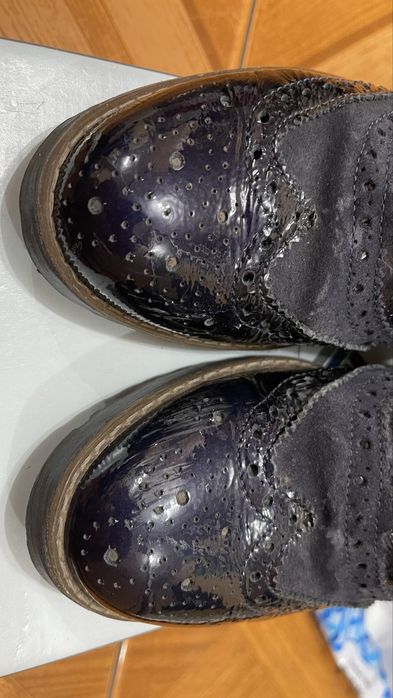 Туфли классика , замш . Італія 36р кожа