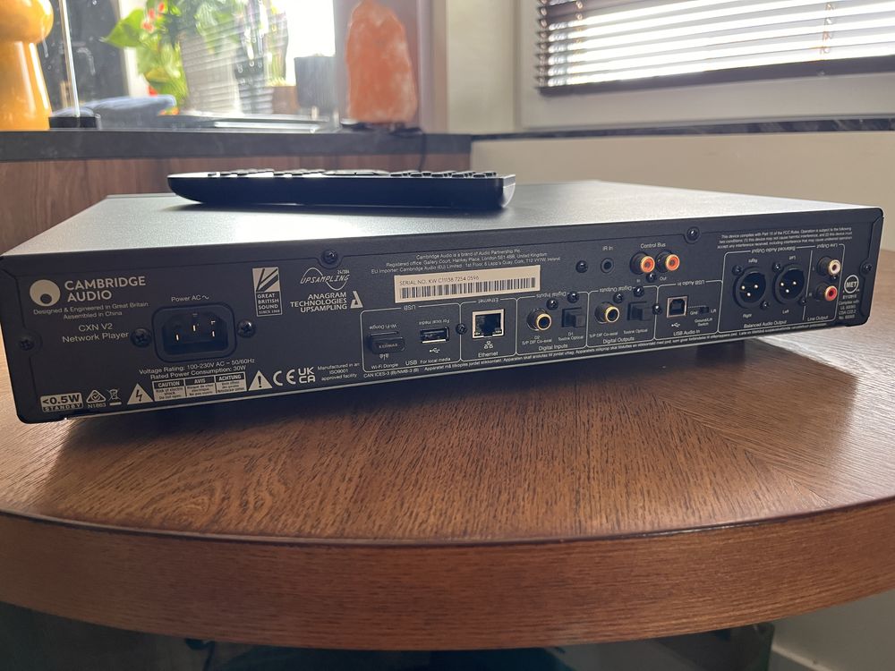 streamer Cambridge Audio CXN V2, CXNV2, CXN (v2), szary Luna Grey