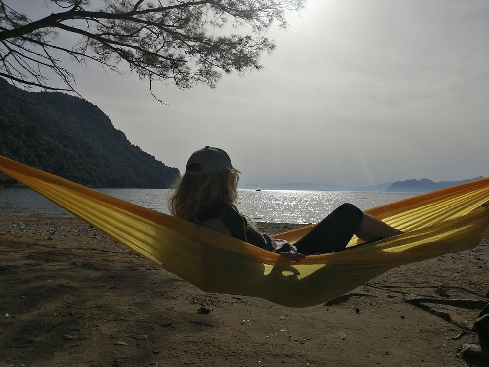 Гамак від Calm-outdoor - компактний , легкий, міцний
