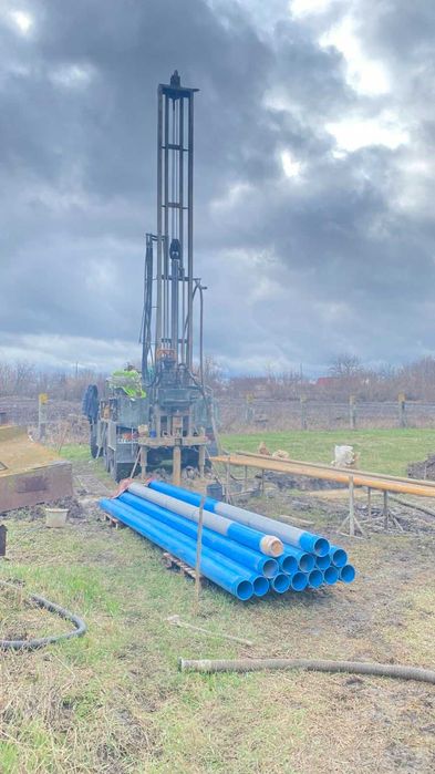 Буріння свердловин на воду Глеваха, Крушинка +монтаж обладнання