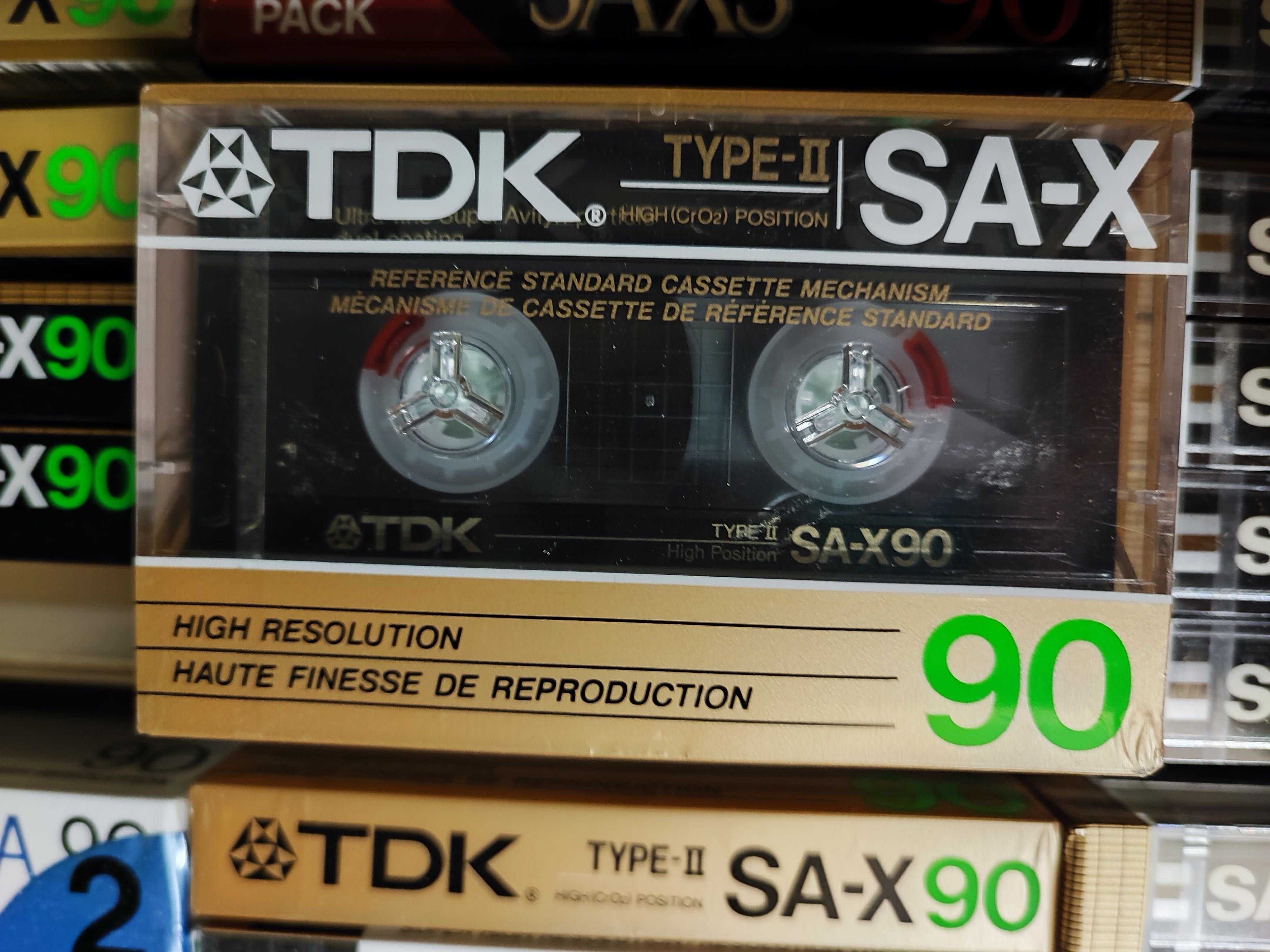 Cassette TDK SA-X C90