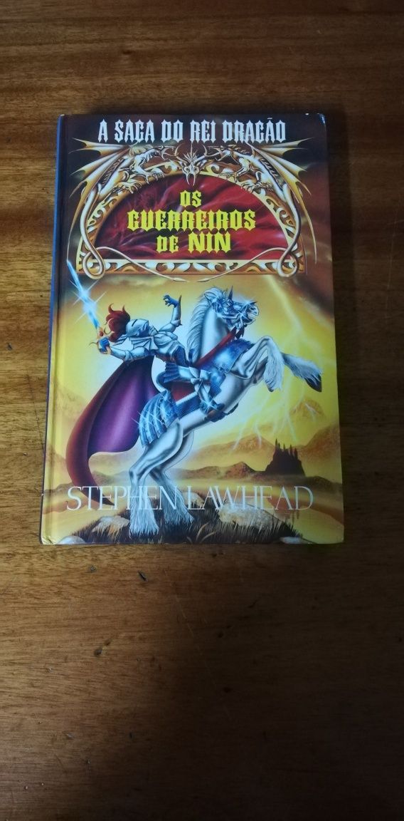 Livro A Saga Do Rei Dragão se Guerreiros De Nin