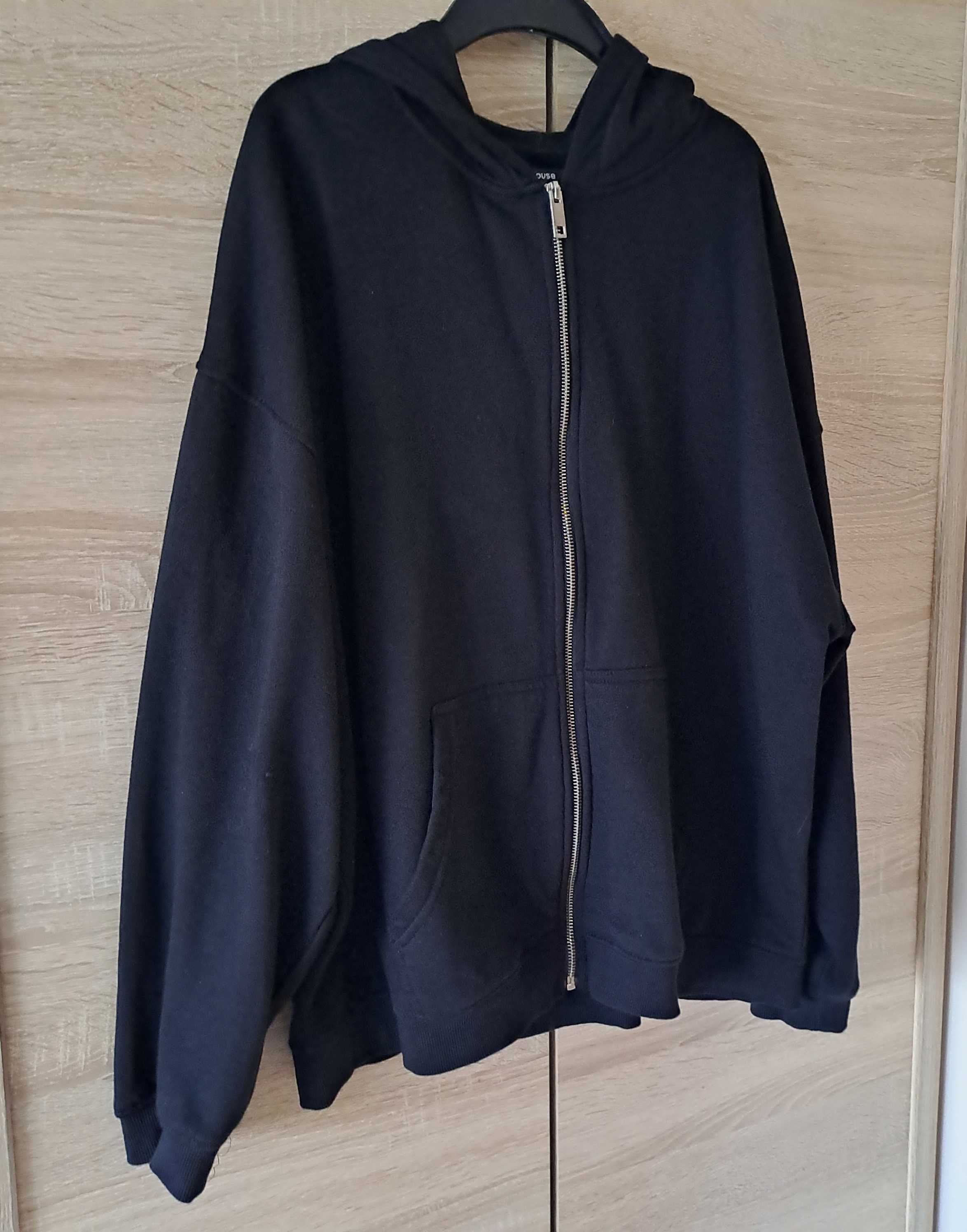 Rozpinana bluza oversize czarna House / rozmiar M/L