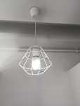 Lampa sufitowa biała