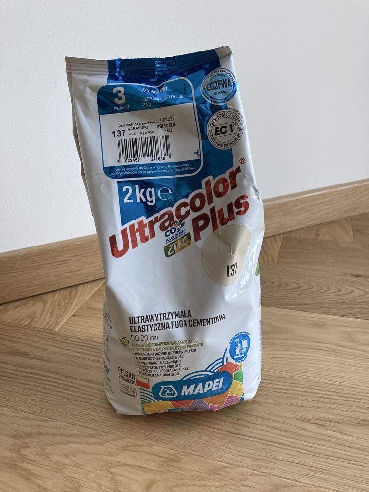 Nowa fuga Mapei Ultracolor Plus 2kg, kolor 137