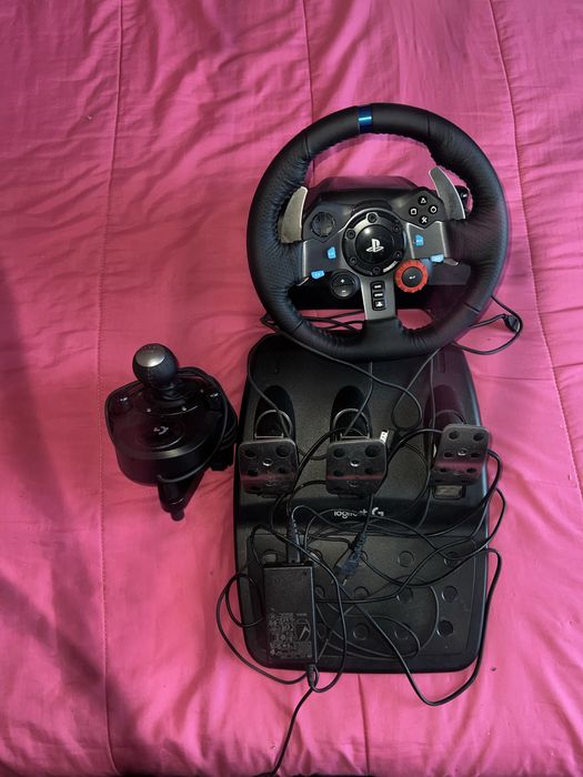 Volante G29 + Mudanças (usado 1 vez)