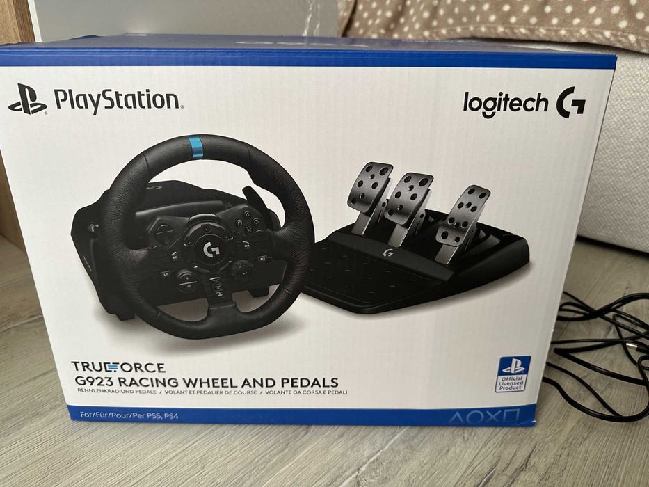 Кермо Logitech G923 (PC, PS4, PS5)
