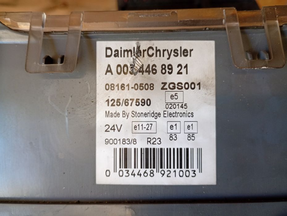 Панелі приладів, тахограф до Мерседес Атего, Аксор,Актрос