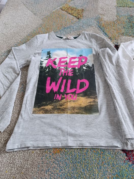 Bluzki chłopięce rozmiar 140 cm, zadbane