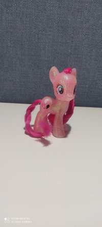 Unikat My Little Pony Pinkie Pie glitter G4 Hasbro ponny