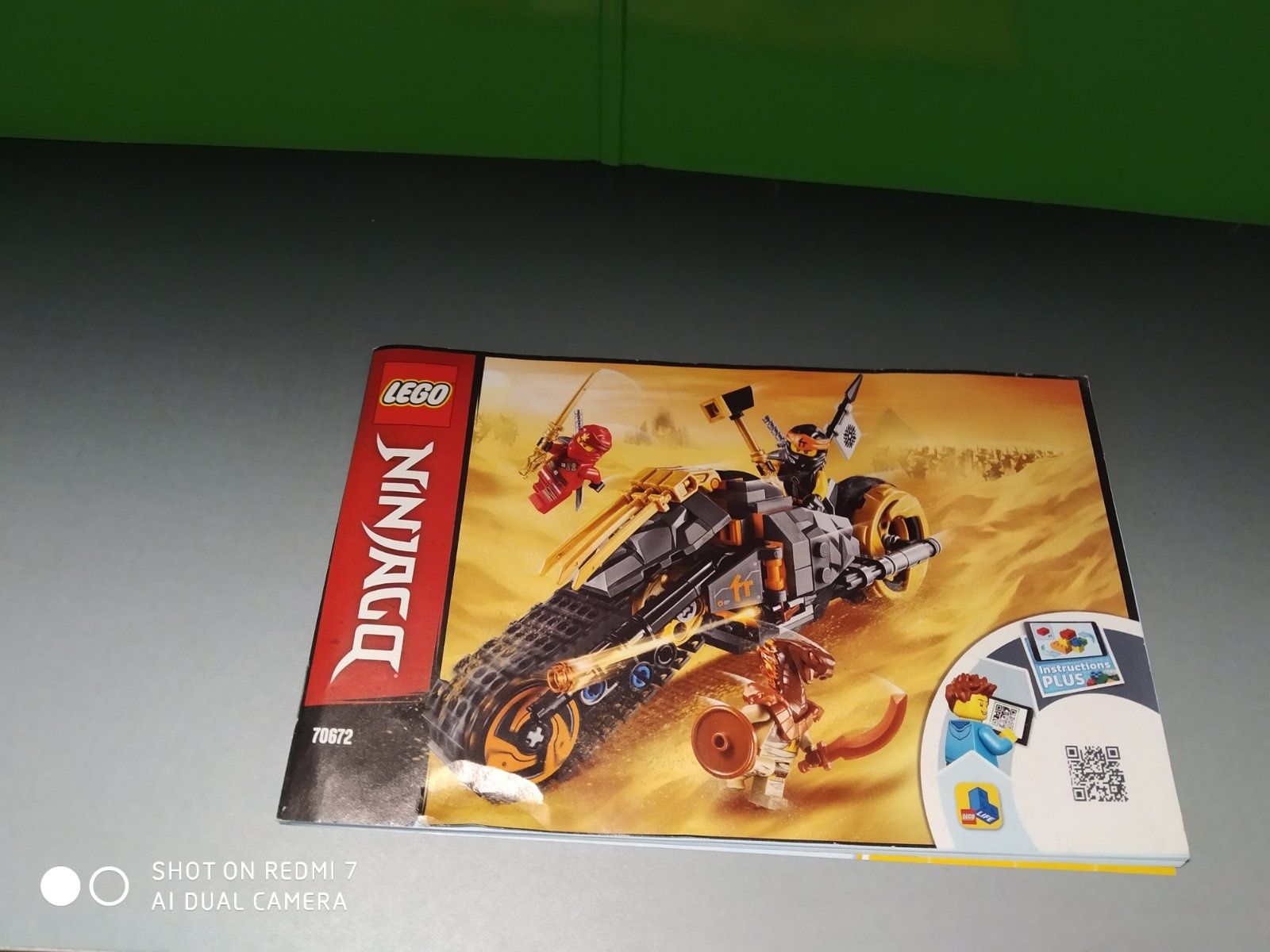 Lego ninjago ралійний мотоцикл Коула 70672 (Оригинал)