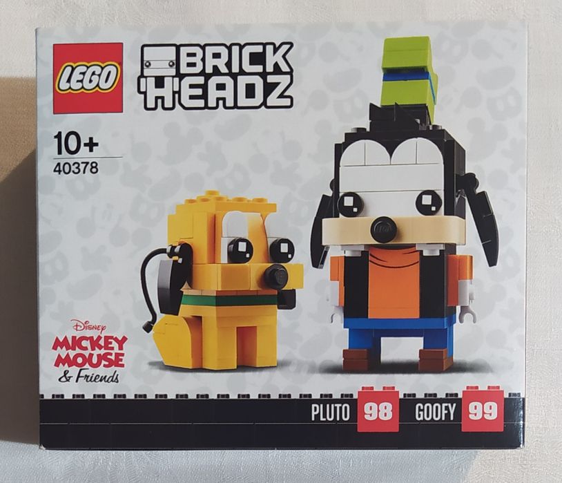 Klocki Lego BrickHeadz 40378 - Goofy i Pluto