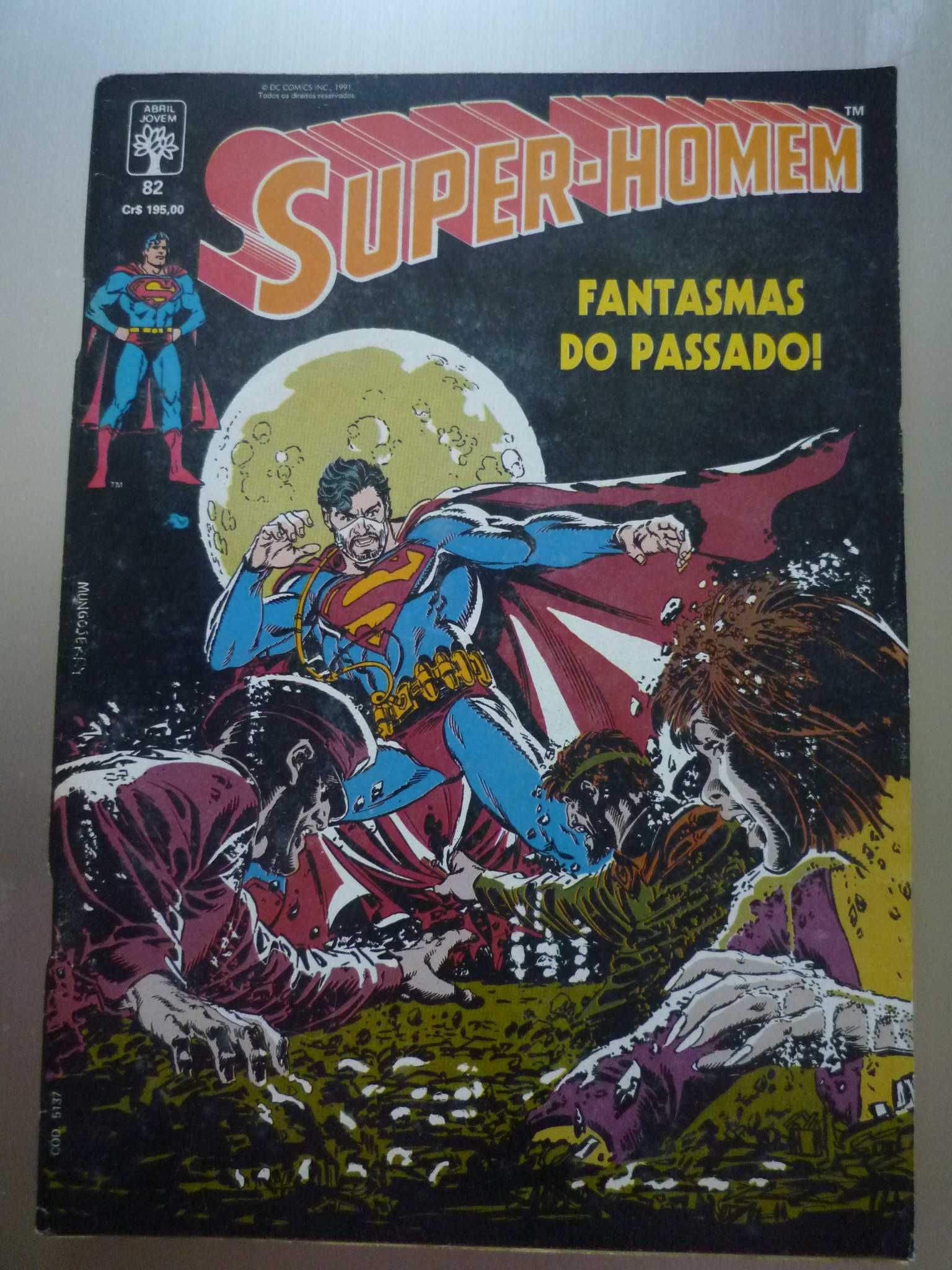 O Novo Incrivel Hulknº 86  e Super- Homem nº 50, 59, 80, 82, 84 e 85