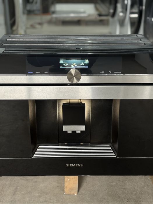 Автоматична вбудована кавомашина Siemens CT636LES6/07, преміум клас