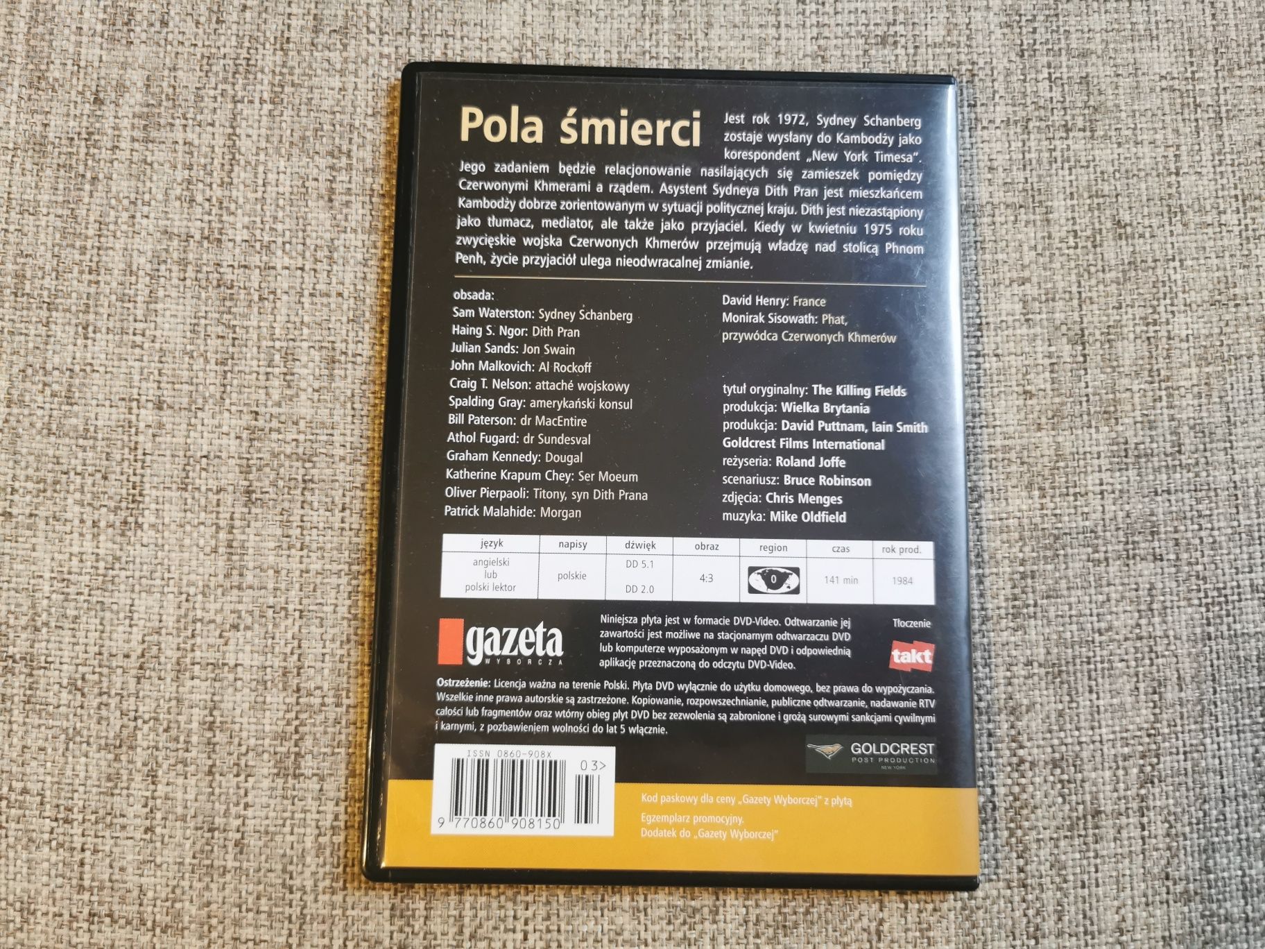 Film DVD - Pola Śmierci