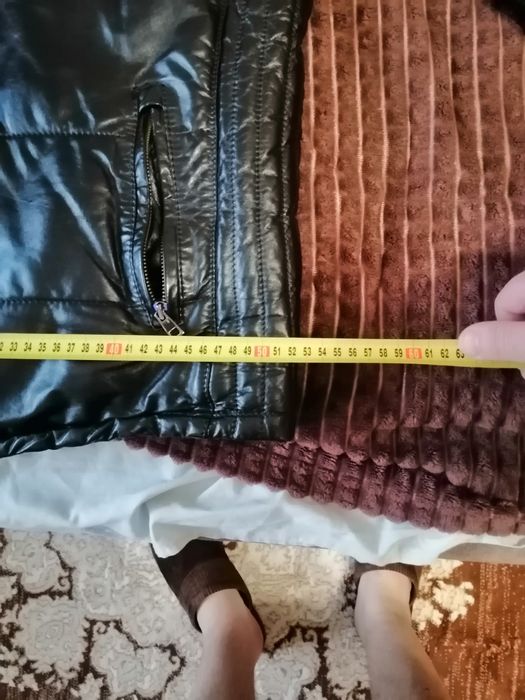 Продам чоловічу кожану куртку xl