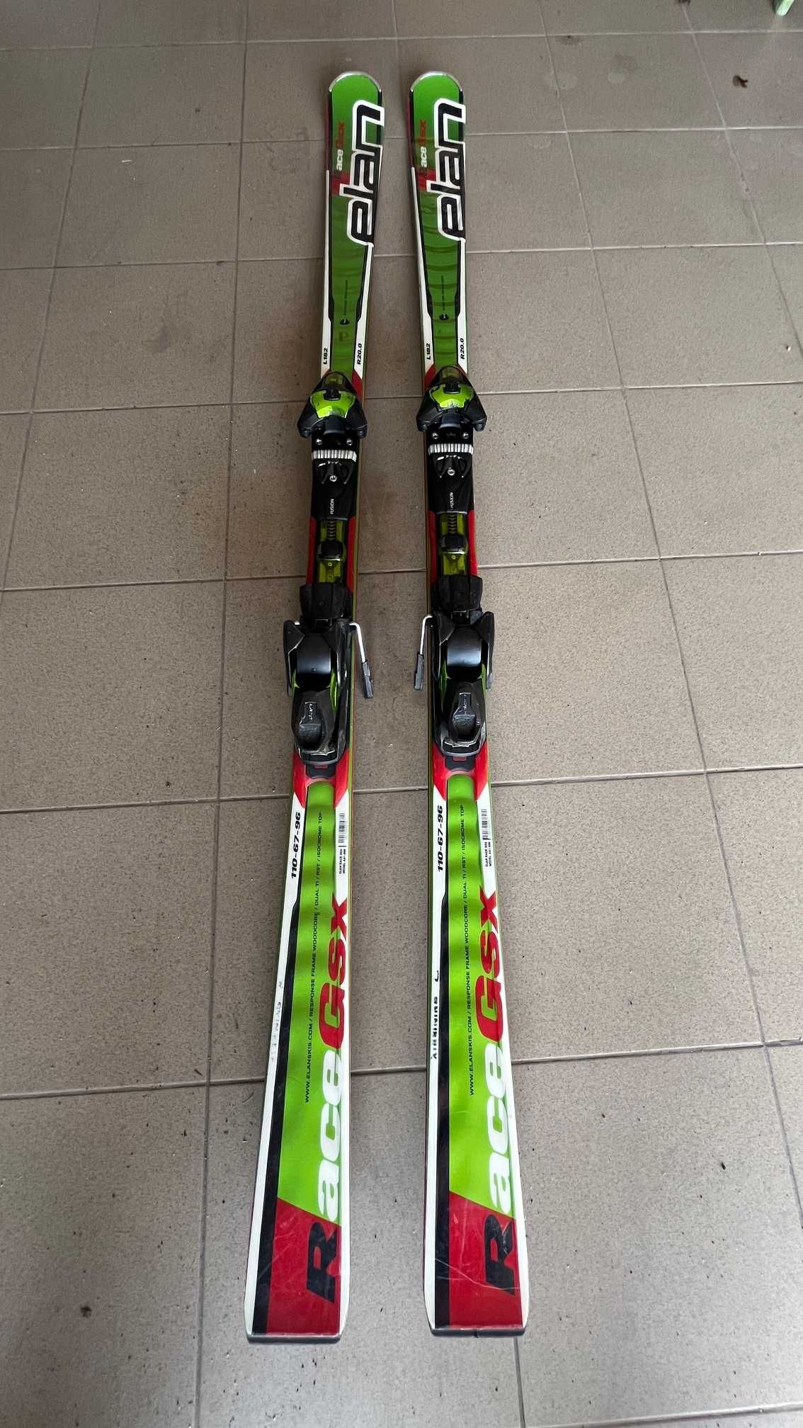 Narty Elan Race GSX Waveflex 182 cm - gigantowa