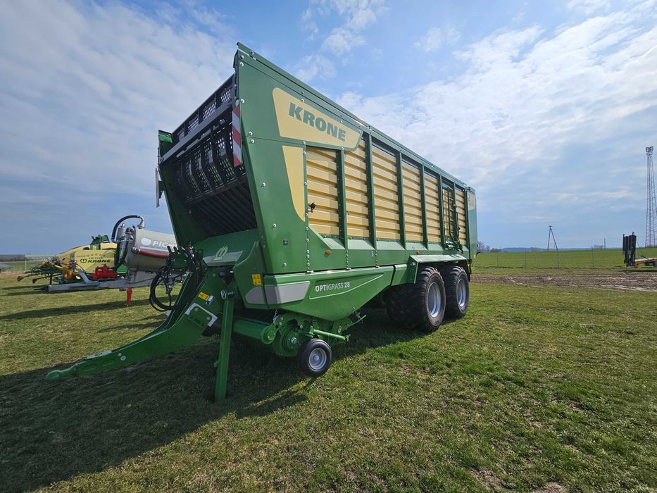 Wóz przyczepa zbierająca Krone ZX 430 GD OptiGrass  fabrycznie nowa!