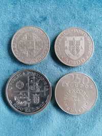 4 moedas de prata