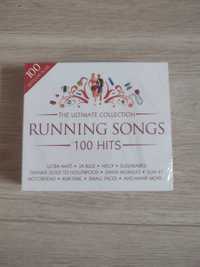 Płyta Running songs 100 hits 5 CD Nowy w folii