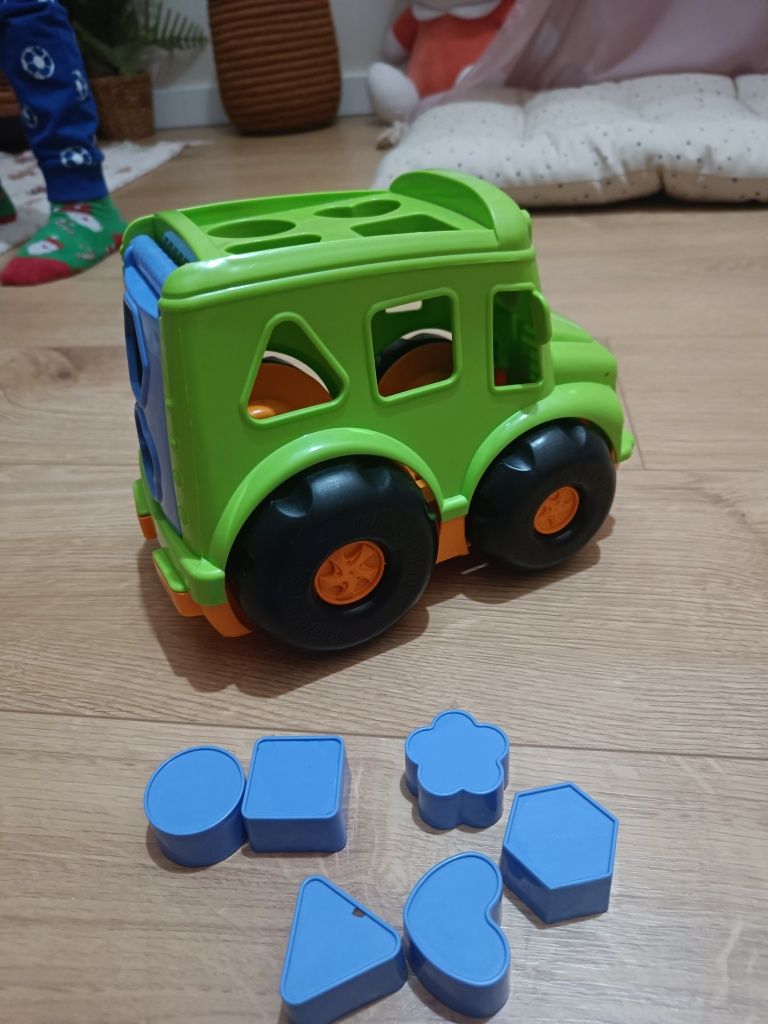 Sorter auto edukacyjna zabawka