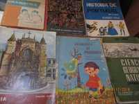 8 livros escolares escolares anos 60