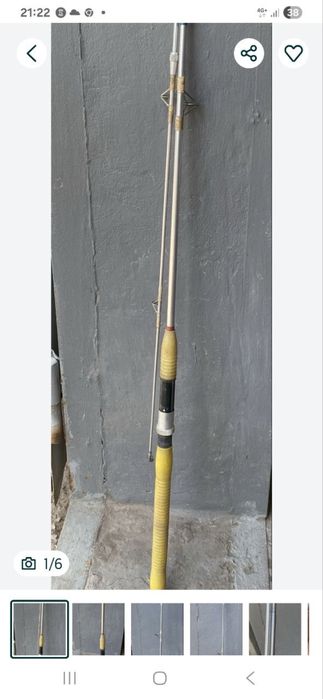 Спиннинг титановый раскладной