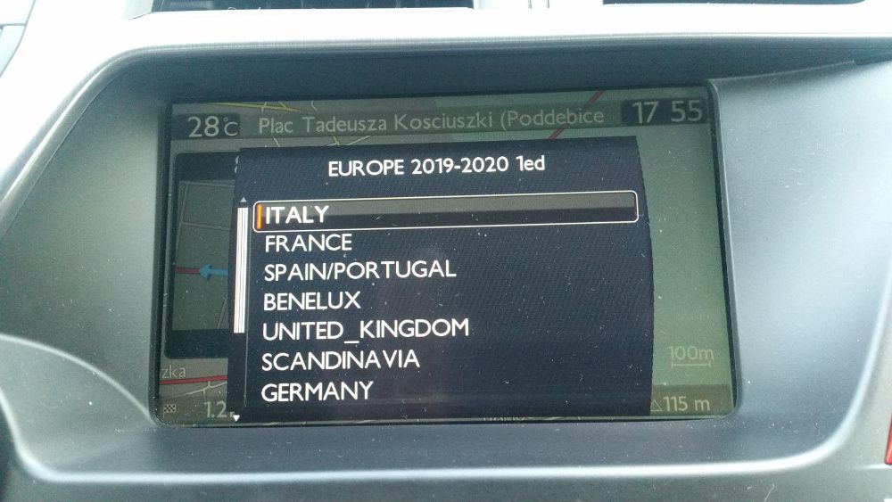 RT 2 RT 3 RT 4/5 RT 6 RNEG My Way polskie menu lektor PEUGEOT CITROEN