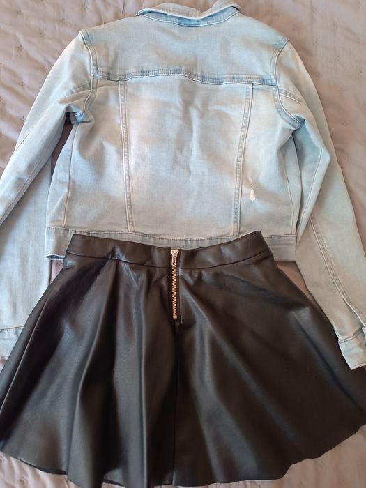 Zestawy eleganckie, eko skóra rozm. 146-152