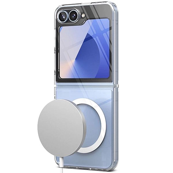 Etui Ringke Fusion MagSafe na Samsung Galaxy Z Flip 6 - przezroczyste