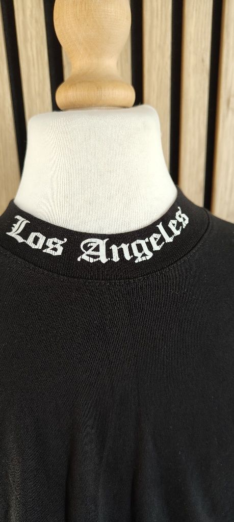 Koszulka bluzka na długi rękaw męska Bleck squad Los Angeles rozmiar S