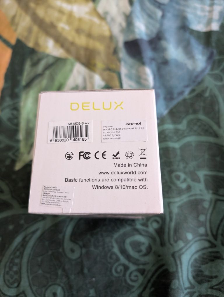 Nowa myszka bezprzewodowa DELUX M618DB