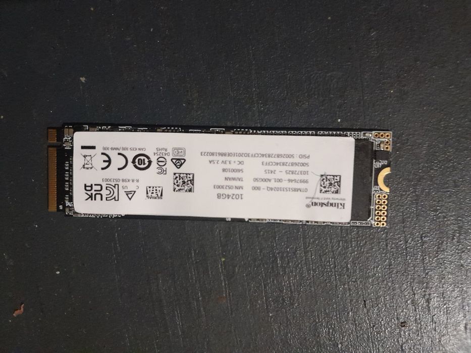 Ssd m2 kingston 1tb