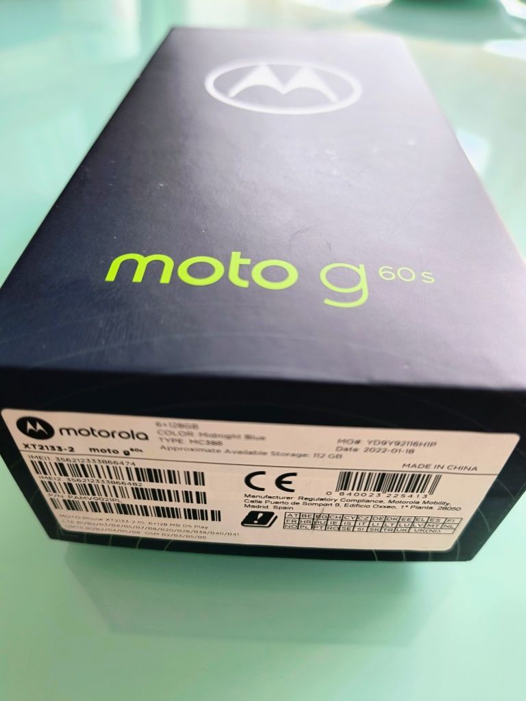 Motorola g60s czarna - wymieniona szybka