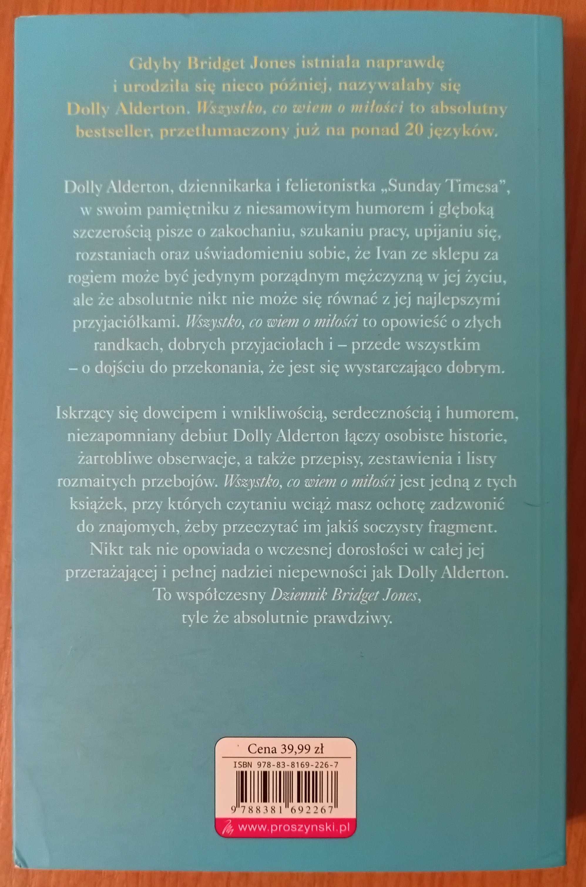 Dolly Alderton "Wszystko, co wiem o miłości"