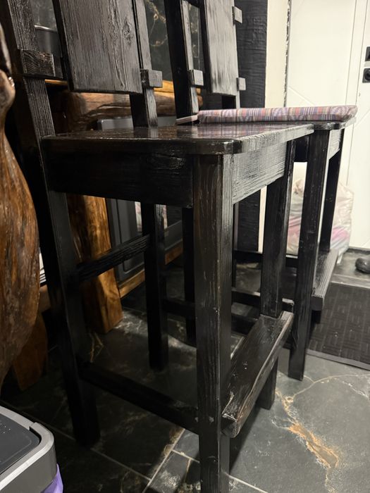 Барные стулья с дерева