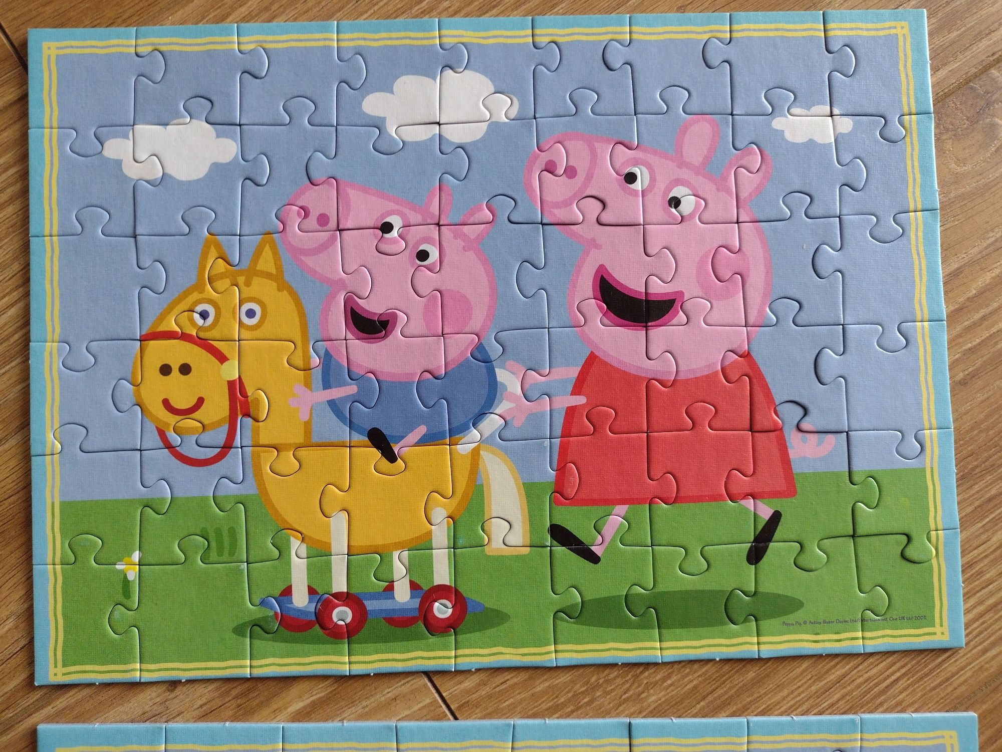 Puzzle 4w1 Świnka Peppa