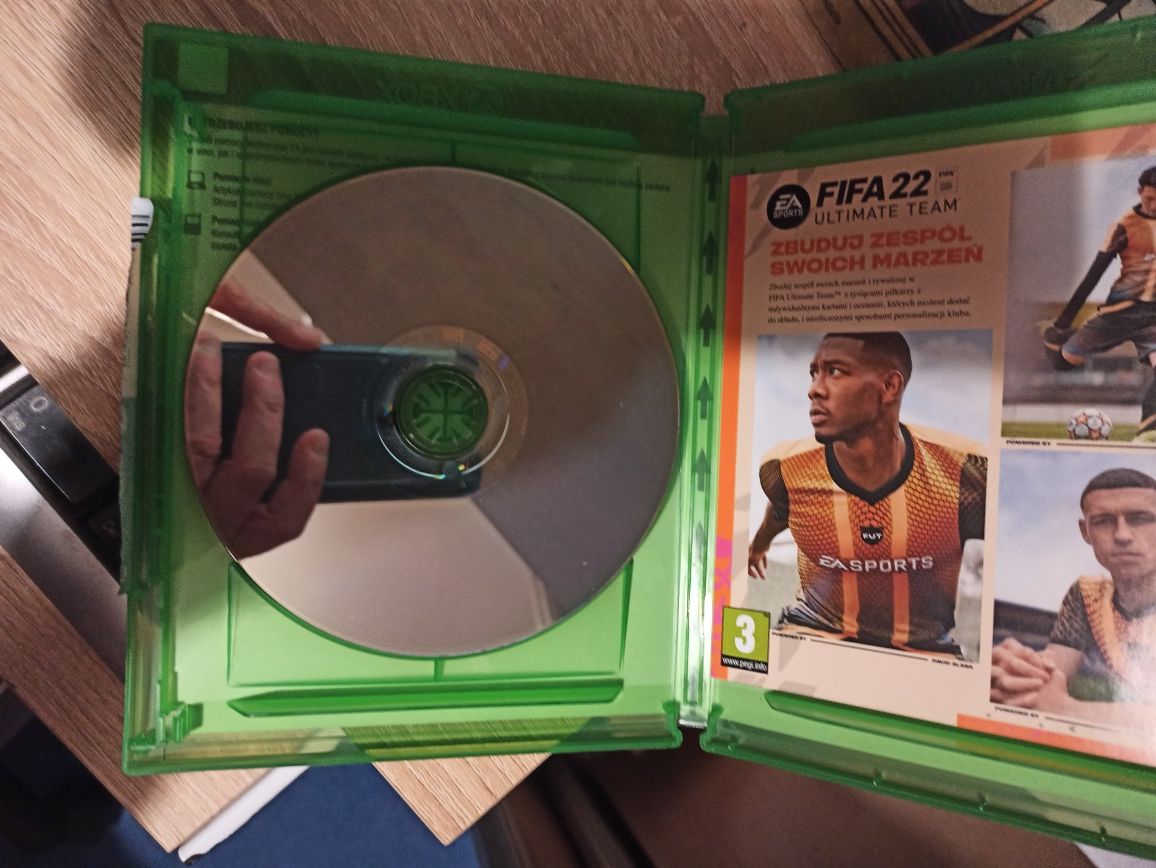 Gra FIFA 22 Xbox Series X wersja pudełkowa