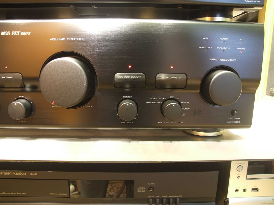 Підсилювач Kenwood KA-5050R. 2х120. JAPAN. MOS FET. Пульт. 12 кг.