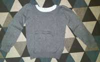 Szary sweterek H&M r. 110-116