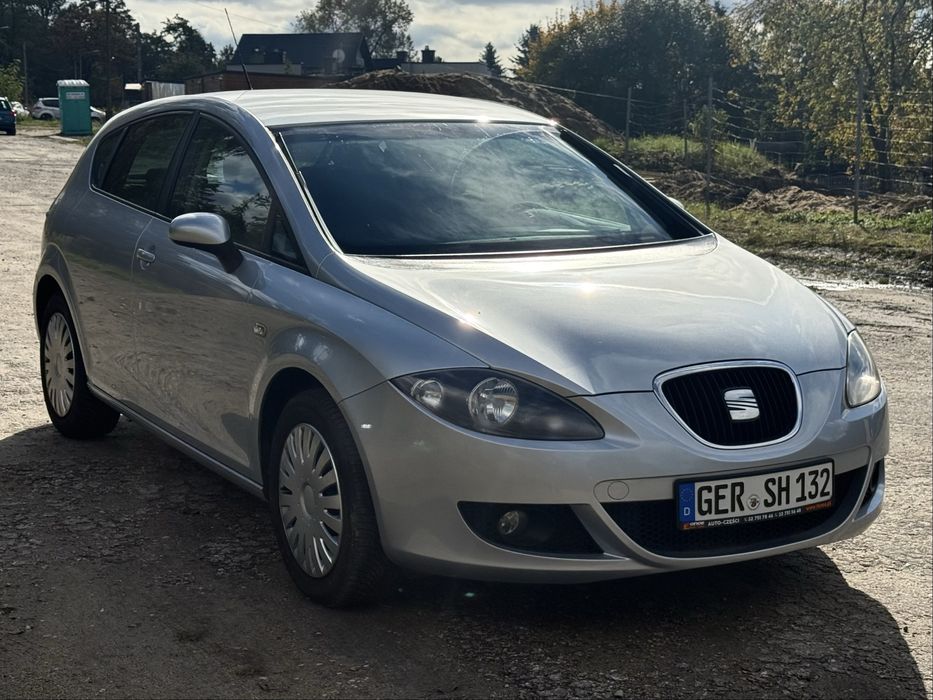 Seat leon 1.6 mpi z niemiec bez rdzy ksiazka klima tempomat 170 tys km