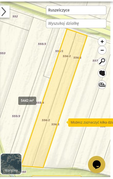 Działki rolne Ruszelczyce