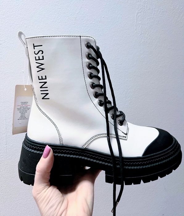 Botki Nine West białe 36/37