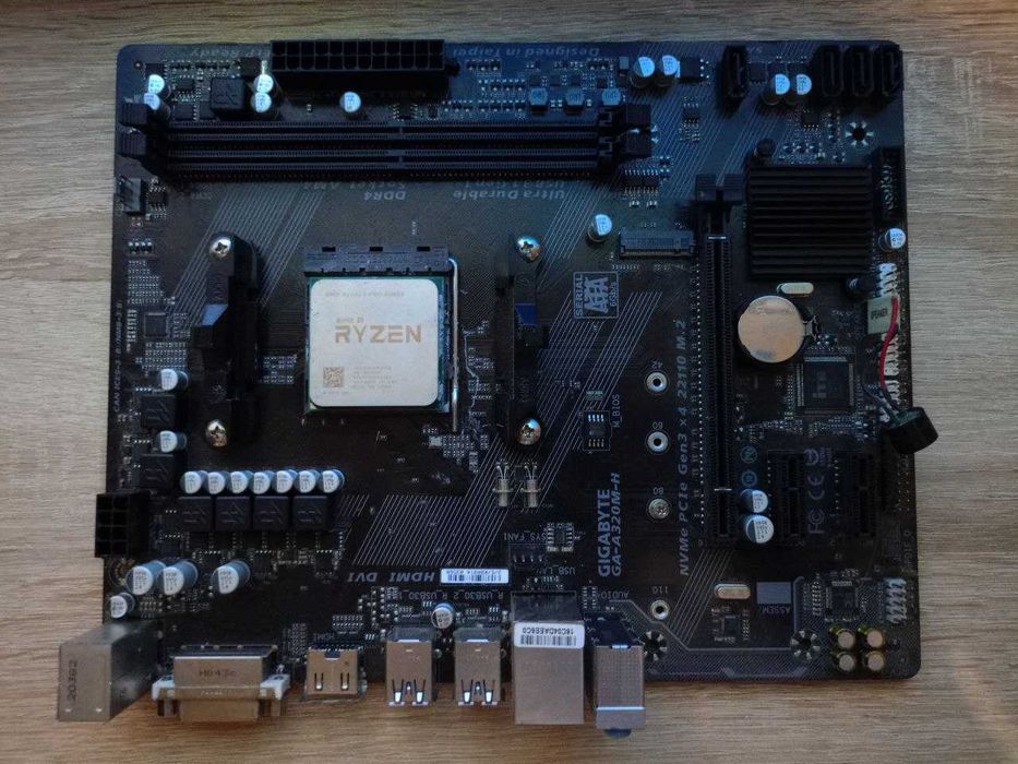 [СБОРКА] Gigabyte GA-A320M-H + Ryzen 3 PRO 2100GE