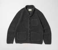 FOLK Shawl Collar Fleece Jacket соловіча куртка